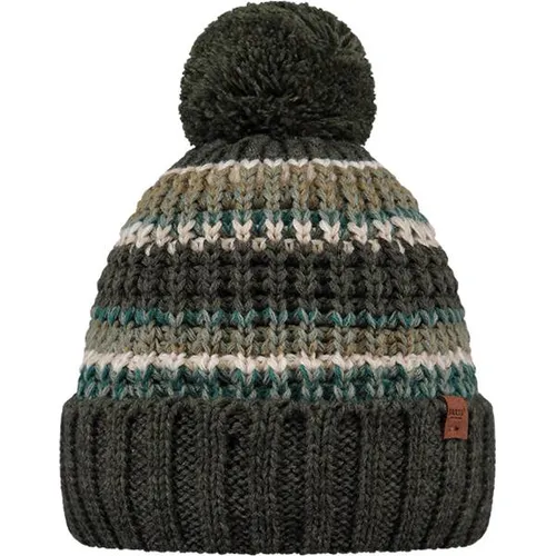 BARTS Herren Goser Beanie - Stylische Beanie aus 50 % recyceltem Polyester, mit Fleece-Stirnband für extra Komfort und einem trendigen Streifenmuster. Perfekt für kalte Tage!