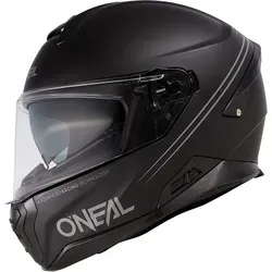 O'Neal Challenger Solid Integralhelm - Matt-Schwarz - S - Motorradhelm mit hochwertiger ABS-Schale, integrierter Sonnenblende und optimaler Belüftung für höchsten Komfort und Sicherheit auf jeder Fahrt.
