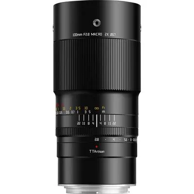 TTArtisan 100mm f/2,8 Macro 2X für Nikon Z - Objektive für Systemkameras mit 2-facher Vergrößerung, ideal für beeindruckende Makrofotografie und detailreiche Aufnahmen.