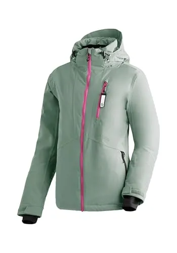Maier Sports Straja Damen Skijacke - Wasserdicht und Warm - Kunstfaserjacke mit mTEX Wetterschutz für hohe Atmungsaktivität und mTHERM Isolation für besten Wärmerückhalt. Ideal für Pistenabenteuer und Freeride-Ausflüge. PFC-frei und mit praktischem Stauraum.