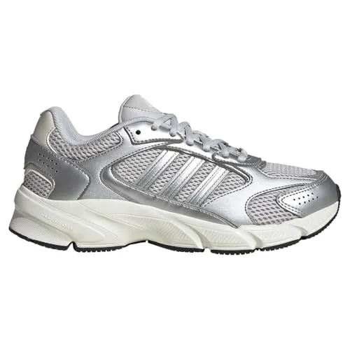 adidas CRAZYCHAOS 2000 Sneaker Damen - Moderne Sneaker in grey one-silver met-off white mit atmungsaktivem Mesh-Obermaterial und dämpfender CloudFoam-Zwischensohle für optimalen Tragekomfort.
