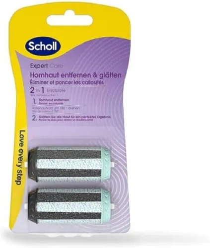 Scholl Expert care Ersatzrollen 2 Pack Hornhaut Entfernen & Glätten