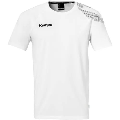 Kempa Herren Core 26 T-Shirt - Sportliches Funktions-Shirt für Handball und Freizeit - Trainingsbekleidung mit optimaler Passform und atmungsaktivem Material, ideal für Sport und Alltag. Modernes Design mit Kempa Schriftzug für aktive Kids und Erwachsene.
