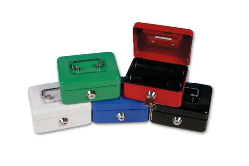 Rheita Geldkassette Mini Geldkassette / Größe: 125x95x60mm / Farbe: schwarz