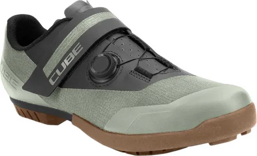 Cube Peak Gravelschuhe Grün EU 48 Mann Grün EU 48 von CUBE