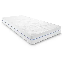 Ergonomische Matratze Supportho Premium 90x200 cm - 7-Zonen Matratze mit optimaler Druckentlastung, geeignet für Allergiker und Senioren. Pflegeleichter Bezug, waschbar bis 60°C und punktelastischer Kaltschaum für einen erholsamen Schlaf.