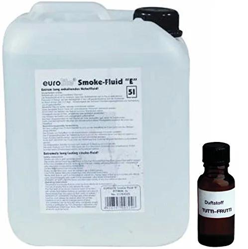 Liter Eurolite E (Extrem) Nebelfluid + 30 ml Duftstoff Tropic-Tutti-Frutti, Smoke-Fluid, Nebel-Fluid-Flüssigkeit für Nebelmaschine 5