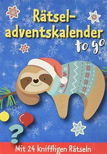 Rätseladventskalender to go 2: Mit 24 kniffligen Rätseln (Adventskalender für Erwachsene - 24 Rätsel)
