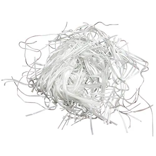 Land-Haus-Shop Lametta, Weihnachtsbaum Schmuck, Christbaum Deko, Weihnachten, Lametta (weiß)