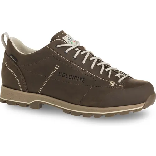 Dolomite 54 Low Fg Evo GTX Dark Brown Gr. 42 2/3 - Fußballschuhe aus flexiblem Ökoleder für höchsten Tragekomfort, ideal für sicheres und angenehmes Spiel auf dem Platz.