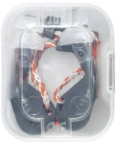 Uvex 2124017 xact-fit Gehörschutzstöpsel 26 dB - Komfortabler Mehrweg-Stöpsel - Gehörschutz mit einzigartigem ovalen Design für perfekten Sitz und reduzierte Druckbelastung. Ideal für längeren Tragekomfort, erhältlich in zwei Größen.