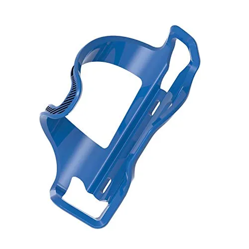 Lezyne Wasserflaschenhalter Flow Cage E SL-R, Matrix, Flasche Wird rechts geklemmt, blau-weiß, 1-BC-FLSLR-V210 Flaschenhalter, 48g