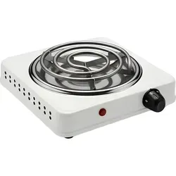 Avizar, Elektro-Kochplatte mobil 1500 W Ø21 cm, Weiß - Weiß