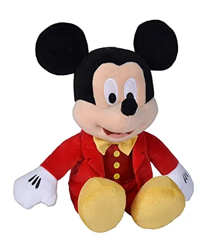 Disney Simba Plüschtier Mickey Maus, 6315870234, 25 cm, Smart + Sparkley, ab 0 Monaten