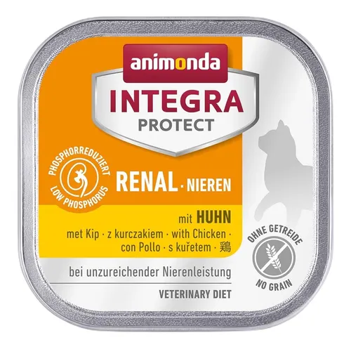 Produktbild ANIMONDA Integra Protect Nieren für Katzen Geschmack: Huhn - 100g 4017721868006