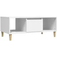 vidaXL Couchtisch Weiß 90x50x36,5 cm in weiß von vidaXL