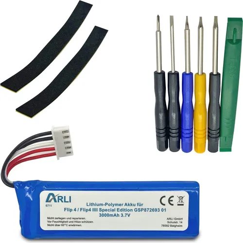 MP3-Player-Batterien von ARLI