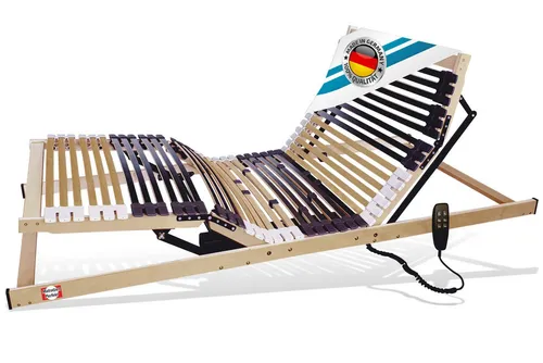 Matratzen Perfekt Elektrischer Lattenrost mit 7 Liegezonen in beige von Matratzen Perfekt