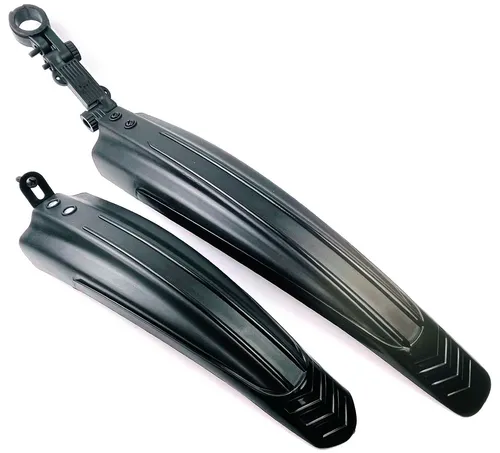 Fahrrad Schutzblech Schwarz Set 26
