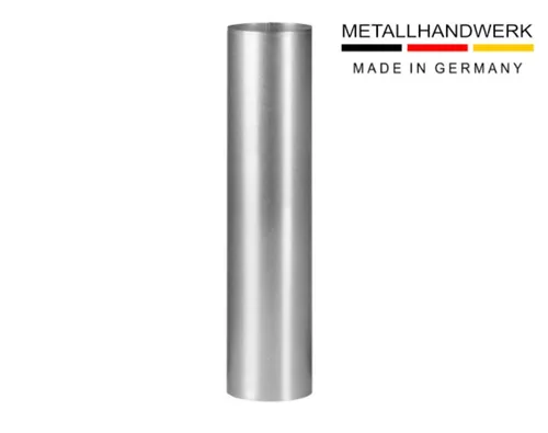 Armin Bay Ofenrohre Ofenrohr Ofenrohr Feueraluminiert (FAL) - Durchmesser 120 mm - Länge 750 mm