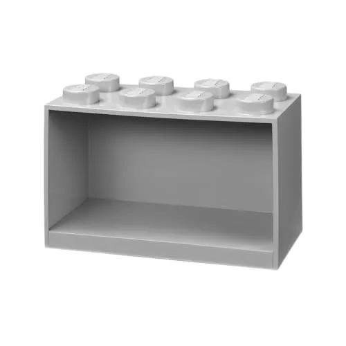 LEGO Regal Brick 8 Shelf 41151740 hellgrau