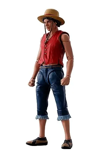 TAMASHII NATIONS - One Piece Monkey D. Luffy S.H.Figuarts - Actionfigur aus der Netflix-Serie