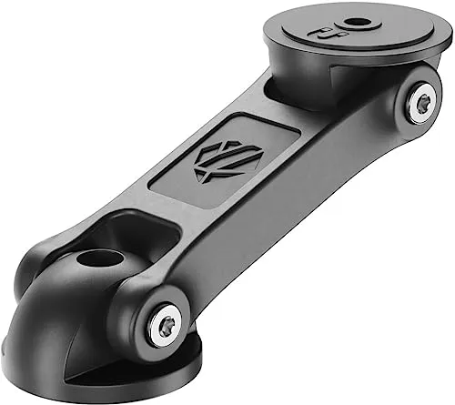 Shapeheart Booster 360° Gelenkarm für PRO Motorrad- & Fahrrad-Handyhalter | 360° auf 3 Achsen | Arm 6,3 cm | Nur Shapeheart PRO-Serie | Optimiert den Blickwinkel | Vibrationsfest | Motorrad & Fahrrad