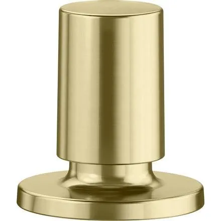 Zugknopf satingold Ablaufgarnitur 203495 - Armaturen Zubehör mit elegantem satingold Finish, ideal für eine stilvolle Badezimmergestaltung.