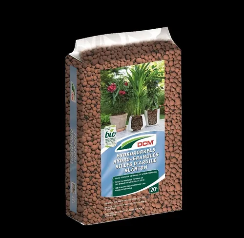 Cuxin DCM Blähton 20L Tongranulat Hydrogranulat Kultursubstrat Hydrokultur Stein