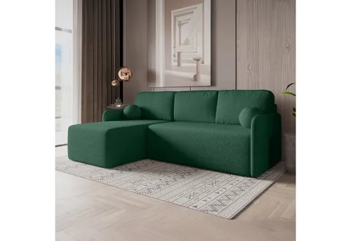 Björn&Schiller Multifunktionales Ecksofa 3-Sitzer mit Schlaffunktion - Gemütliches Ecksofa mit Bettkasten, ideal für Wohnzimmer oder Ferienwohnung. Platzsparend und wandelbar, bietet es eine großzügige Liegefläche und zusätzlichen Stauraum.