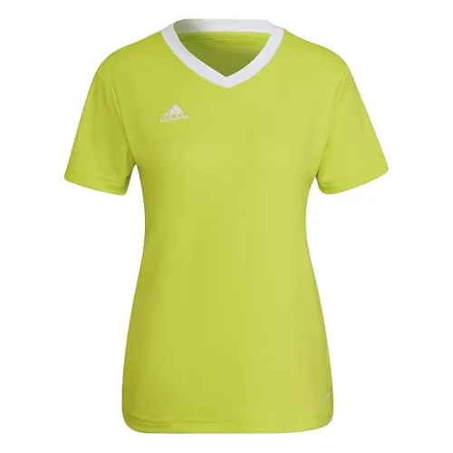 adidas Damen Entrada 22 Jersey, Team Semi Sol Yellow, XS von adidas