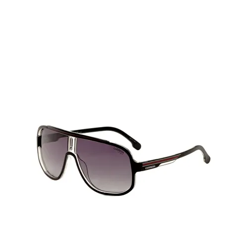 Carrera Carrera1058so Sonnenbrille Schwarz für Männer - Sonnenbrille mit Verlaufseffekt und UV-Filter 400, bietet optimalen Schutz vor Sonnenstrahlen und ergänzt jedes modische Outfit. Leichtes, langlebiges Gestell aus Kunststoff.