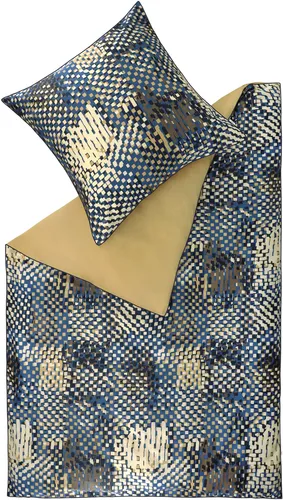 Esprit Bettwäsche Paula, Satin, 2-teilig, blau in blau von Esprit