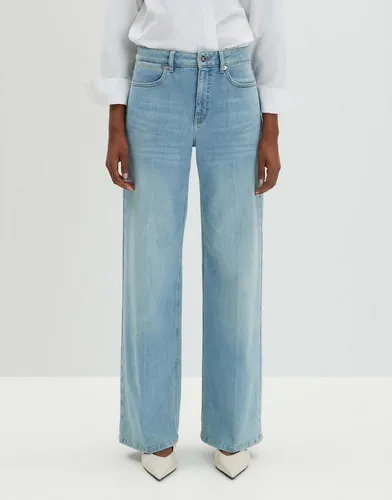 someday. Cellma Iconic mid Tint Blue - 34 - Damen-Jeanshosen, hochwertige Wide Leg Jeans aus nachhaltigem Denim für einen femininen, stilvollen Casual Look.