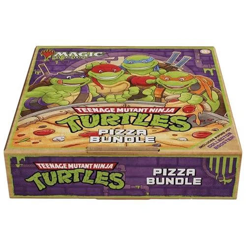 Magic the Gathering Teenage Mutant Ninja Turtles Pizza EN (Vorbestellen März) - Entdecken Sie das spannende Pack für Magic: The Gathering mit den beliebten Teenage Mutant Ninja Turtles. Ideal für Sammler und Fans.