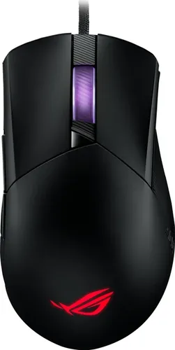 ASUS ROG Gladius III - Asymmetrische FPS-Gaming-Maus mit 19.000 DPI-Sensor, Zero-Click-Latenz und Hot-Swap-kompatiblen Switches für ultimative Reaktionsfähigkeit