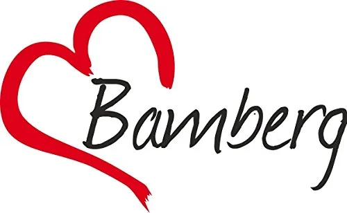 Werbetechnik Sotirios Papoutsis Auto Aufkleber Bamberg Stadt Deutschland ca.9x15cm konturgeschnitten