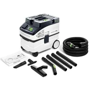 FESTOOL Absaugmobil CLEANTEC CT 15-Set - 578450 - Effizientes Absaugmobil für sauberes Arbeiten, ideal für Handwerk und Bau, mit praktischem Set für vielseitige Anwendungen.
