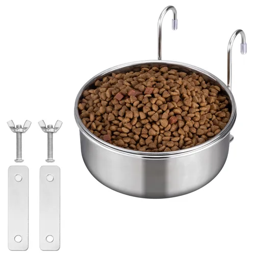hängender Hundenapf erhöht Ø14cm Futternapf für Hund hängend erhöht
