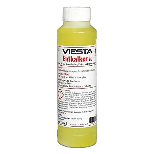 Viesta Entkalker Ic für Kaffeevollautomat, Kaffeemaschine, Wasserkocher etc. (250ml), universell einsetzbarer