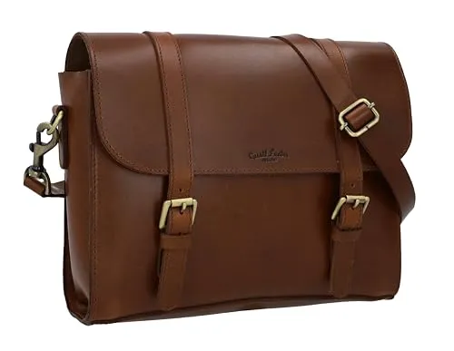 Gusti Lenkertasche Leder in braun von Gusti