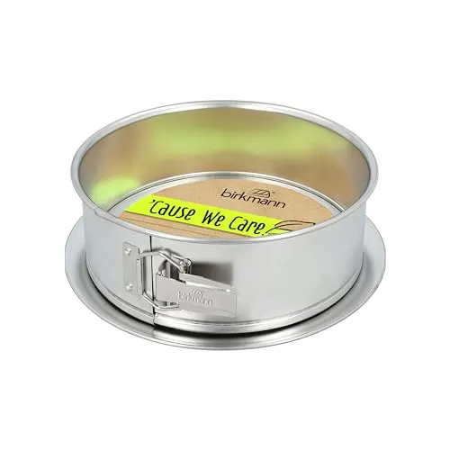 Birkmann, ’Cause we care Springform, Ø 24 cm, Weißblech, mit Flachboden, PFOA- und PFOS-frei, 889019