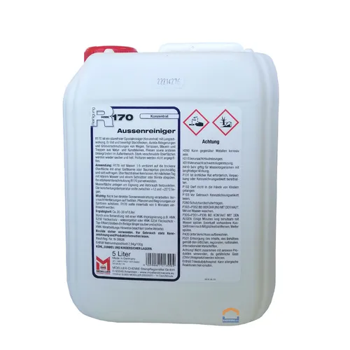 HMK R170 Aussenreiniger / Steinreiniger / Grünbelagentferner / 5 Liter