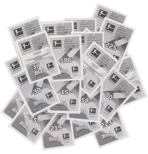 Topps - Bundesliga 2017/18 - 50 verschiedene Sticker