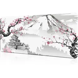 Mauspad Gaming XXL Kirschblüte-HD 900x400mm