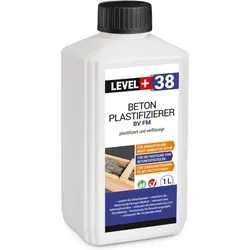 Level+ - Level+ Beton-zusatzmittel Fliessmittel Plastifizierer Betonverflüssiger L+38 - 1l