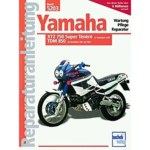 Yamaha XTZ 750 Super Ténéré & TDM 850 Reparaturanleitungen von Bucheli Verlag