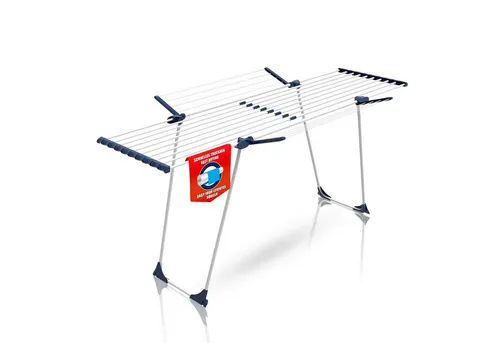 BigDean Wäscheständer Jumbo Weiß, 28m Trockenlänge in weiß von BigDean