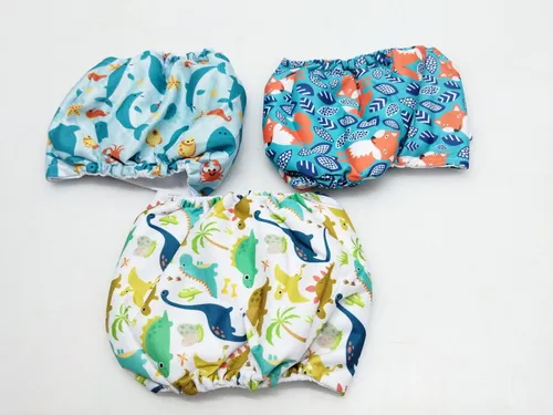 Lyneun 3 Stueck Hundewindeln fuer Rueden, Wiederverwendbare Hundewindeln