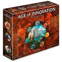 Feuerland Spiele 31024 Age of Innovation - Gesellschaftsspiel im Terra Mystica Universum, für 1-5 Spieler ab 14 Jahren, strategisch und fesselnd